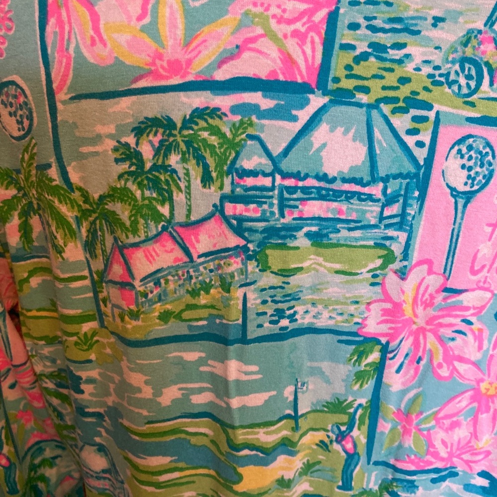 Lilly Pulitzer UPF 50 Claudia Dress Honda Classic size L - Picture 5 of 8